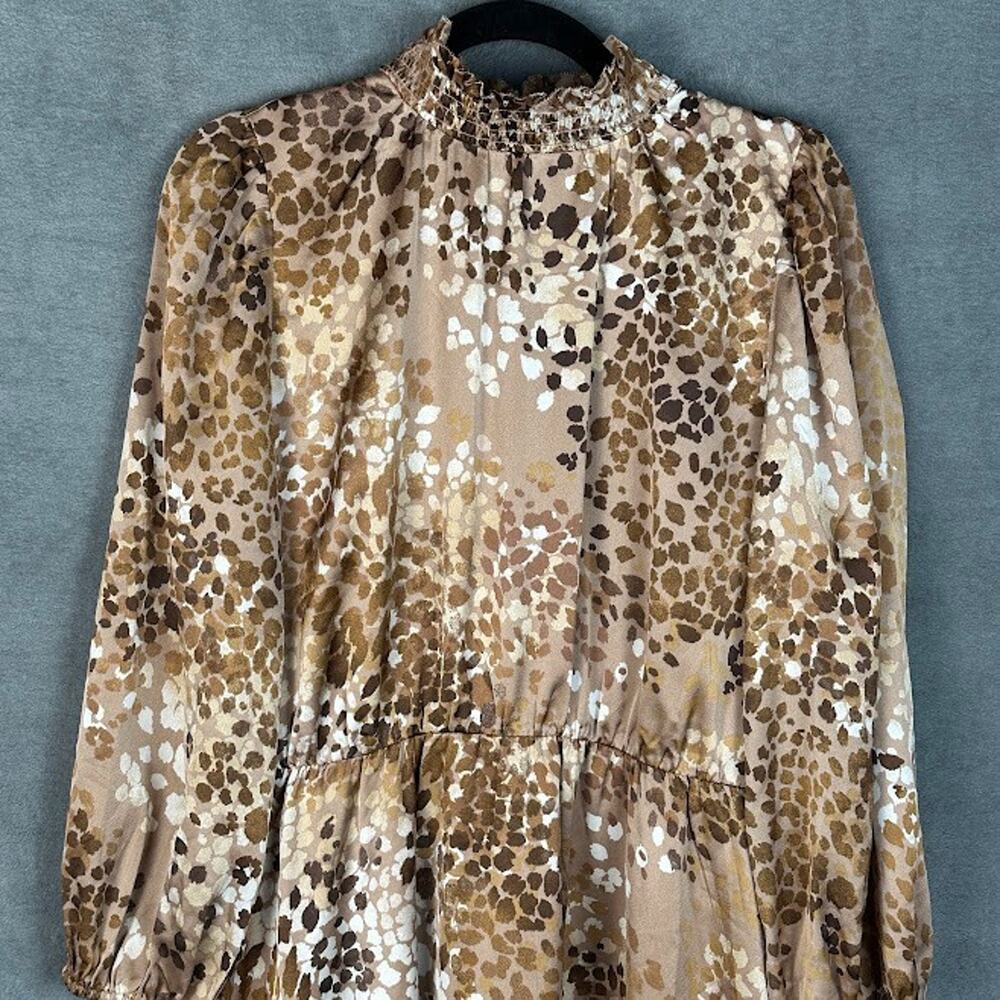 Ann Taylor Dress Women Extra Large Brown Midi Party Holiday Career Quiet Luxury - Picture 2 of 14